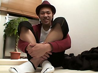 Asian bodybuilder, japanese festival night, japanese naked festival